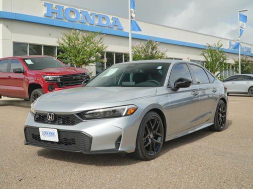 Solar Silver Metallic 2026 Honda Civic Sport