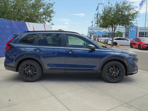 Canyon River Blue Metallic 2026 Honda CR-V Hybrid Sport-L FWD