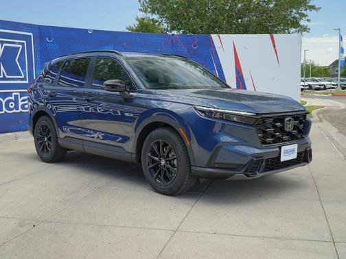 Canyon River Blue Metallic 2026 Honda CR-V Hybrid Sport-L FWD
