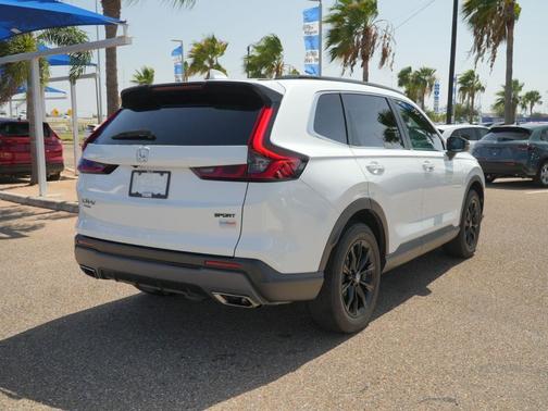 Platinum White Pearl 2024 Honda CR-V Hybrid Sport AWD