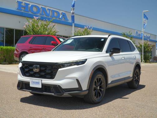 Platinum White Pearl 2024 Honda CR-V Hybrid Sport AWD