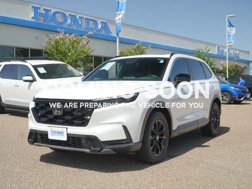Platinum White Pearl 2024 Honda CR-V Hybrid Sport AWD