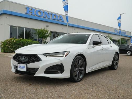 Platinum White Pearl 2023 Acura TLX A-Spec