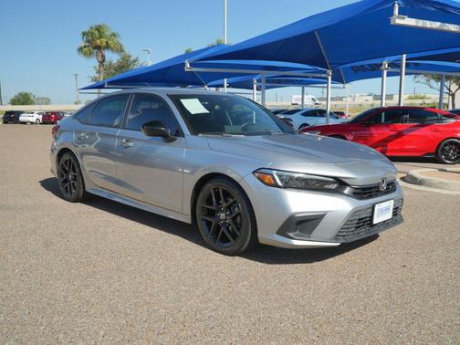 Lunar Silver Metallic 2023 Honda Civic Sport