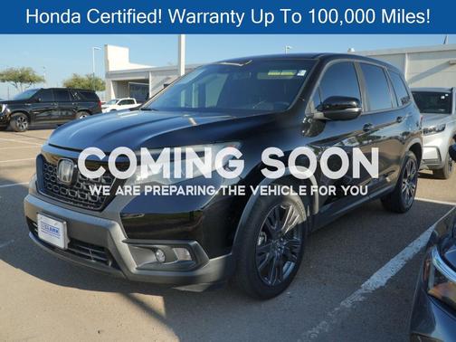 Crystal Black Pearl 2021 Honda Passport 2WD EX-L