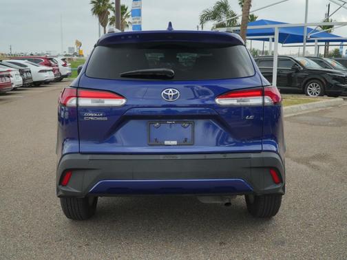 Blue Crush Metallic 2022 Toyota Corolla Cross LE