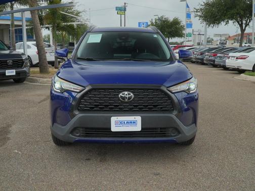 Blue Crush Metallic 2022 Toyota Corolla Cross LE