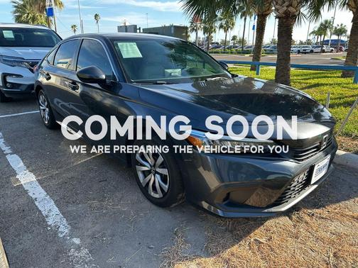 Meteorite Gray Metallic 2024 Honda Civic LX