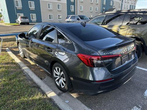 Meteorite Gray Metallic 2024 Honda Civic LX