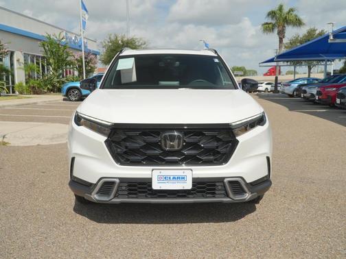Platinum White Pearl 2026 Honda CR-V Hybrid Sport Touring AWD