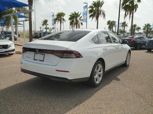 Platinum White Pearl 2024 Honda Accord LX 1.5T
