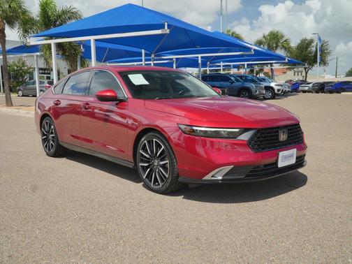 Radiant Red Metallic 2023 Honda Accord Hybrid Touring