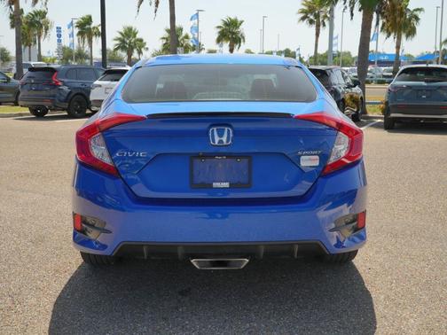 Aegean Blue Metallic 2020 Honda Civic Sport
