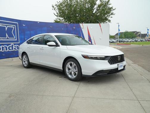 Platinum White Pearl 2026 Honda Accord LX 1.5T