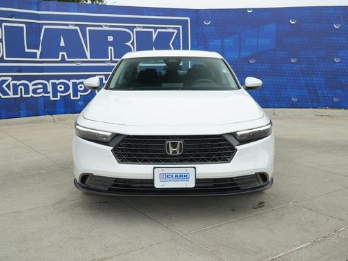 Platinum White Pearl 2026 Honda Accord LX 1.5T