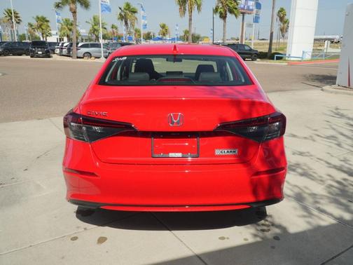 Rallye Red 2026 Honda Civic LX