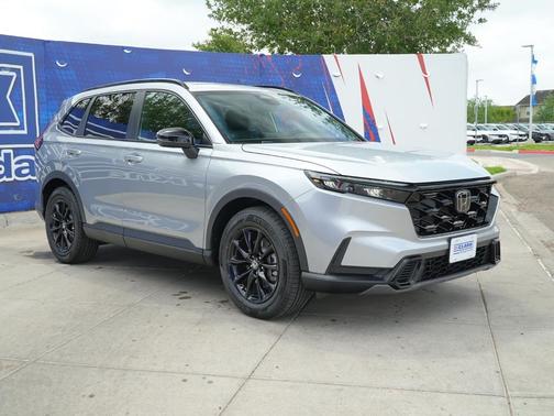 Solar Silver Metallic 2026 Honda CR-V Hybrid Sport FWD