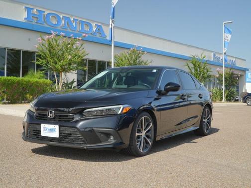 Crystal Black Pearl 2023 Honda Civic Touring