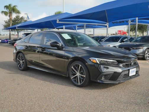 Crystal Black Pearl 2023 Honda Civic Touring