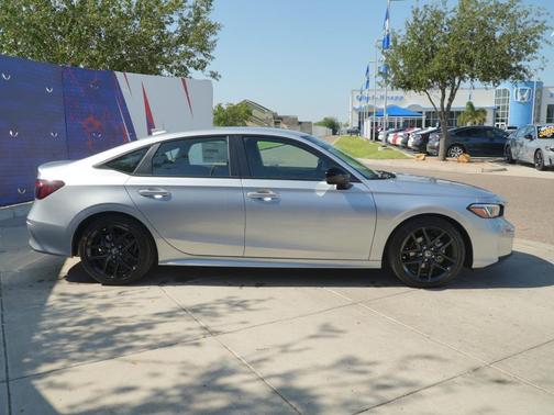 Solar Silver Metallic 2026 Honda Civic Sport