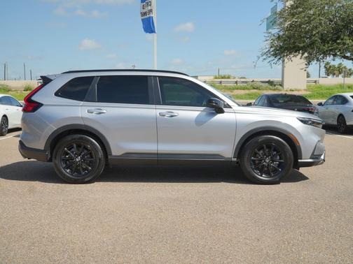 Solar Silver Metallic 2026 Honda CR-V Hybrid Sport-L FWD