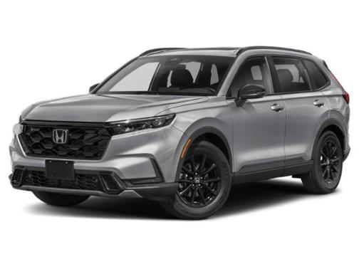 Solar Silver Metallic 2026 Honda CR-V Hybrid Sport-L FWD
