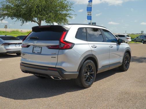 Solar Silver Metallic 2026 Honda CR-V Hybrid Sport-L FWD