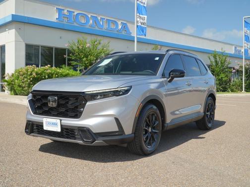 Solar Silver Metallic 2026 Honda CR-V Hybrid Sport-L FWD