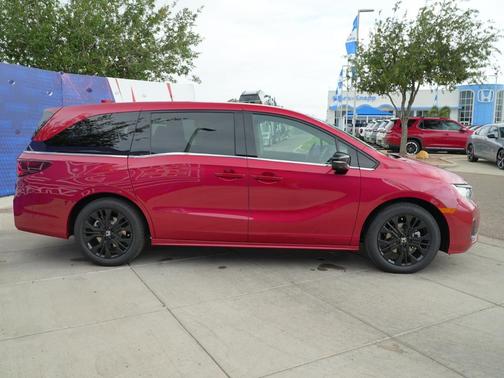 Radiant Red Metallic II 2026 Honda Odyssey Sport-L