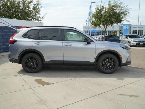 Solar Silver Metallic 2026 Honda CR-V Hybrid Sport AWD