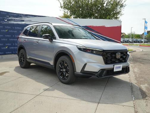 Solar Silver Metallic 2026 Honda CR-V Hybrid Sport AWD
