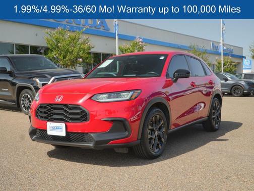 Milano Red 2025 Honda HR-V 2WD Sport