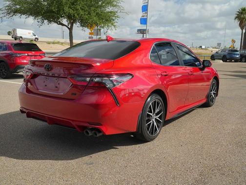 Supersonic Red 2023 Toyota Camry SE