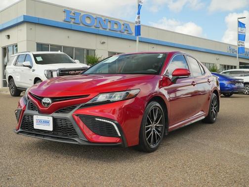 Supersonic Red 2023 Toyota Camry SE
