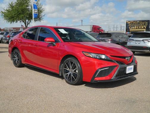 Supersonic Red 2023 Toyota Camry SE