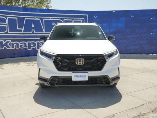 Platinum White Pearl 2026 Honda CR-V Hybrid Sport FWD