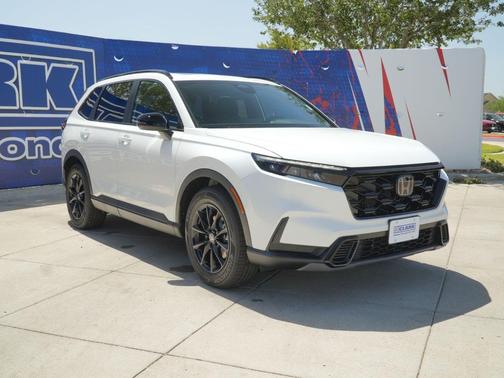 Platinum White Pearl 2026 Honda CR-V Hybrid Sport FWD