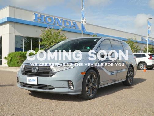 Sonic Gray Pearl 2024 Honda Odyssey Elite