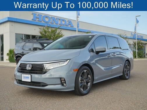 Sonic Gray Pearl 2024 Honda Odyssey Elite