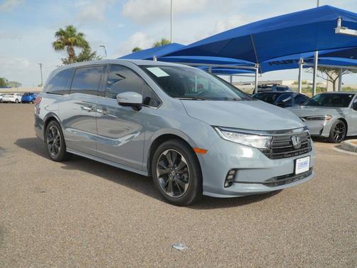 Sonic Gray Pearl 2024 Honda Odyssey Elite