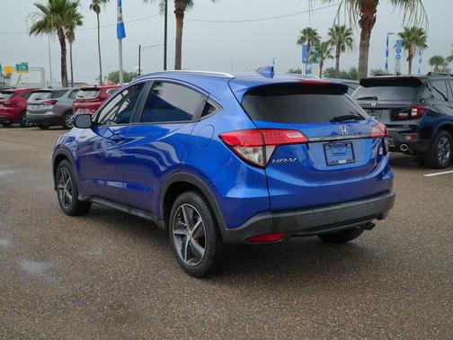 Aegean Blue Metallic 2022 Honda HR-V EX-L