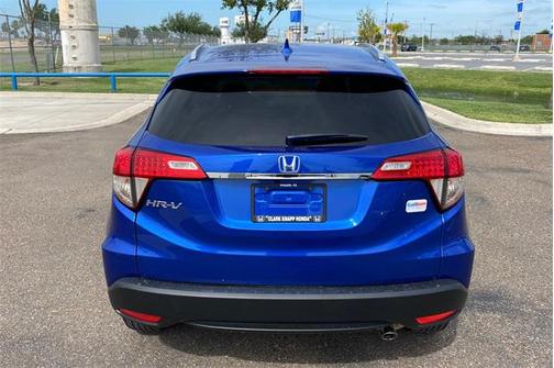 Aegean Blue Metallic 2022 Honda HR-V EX-L