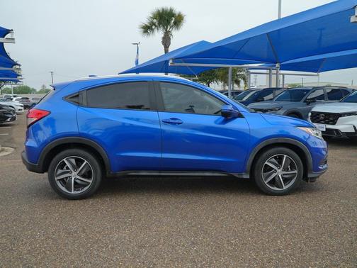 Aegean Blue Metallic 2022 Honda HR-V EX-L