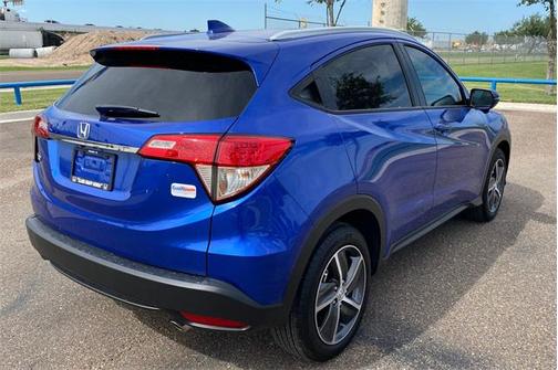 Aegean Blue Metallic 2022 Honda HR-V EX-L