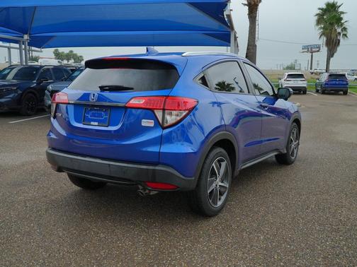 Aegean Blue Metallic 2022 Honda HR-V EX-L