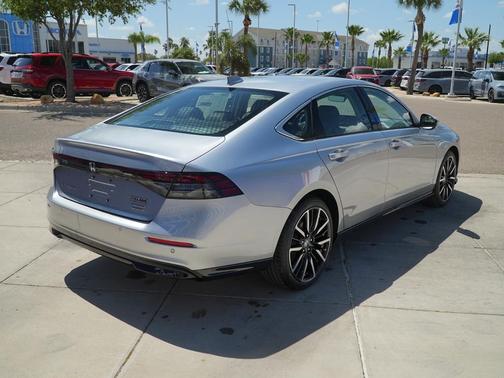 Solar Silver Metallic 2026 Honda Accord Hybrid Touring