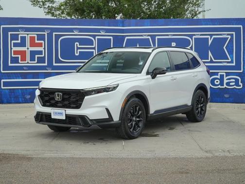 Platinum White Pearl 2026 Honda CR-V Hybrid Sport FWD