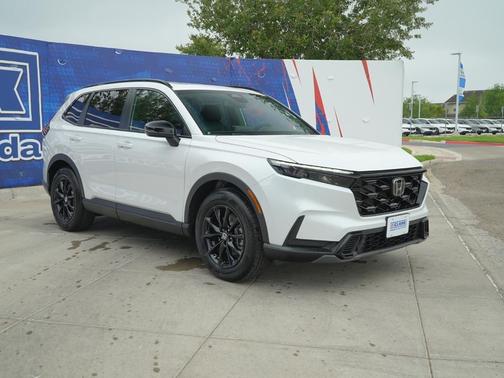 Platinum White Pearl 2026 Honda CR-V Hybrid Sport FWD