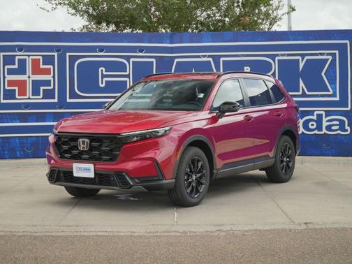 Radiant Red Metallic 2026 Honda CR-V Hybrid Sport-L AWD