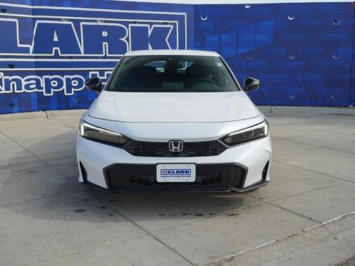 Platinum White Pearl 2026 Honda Civic Sport